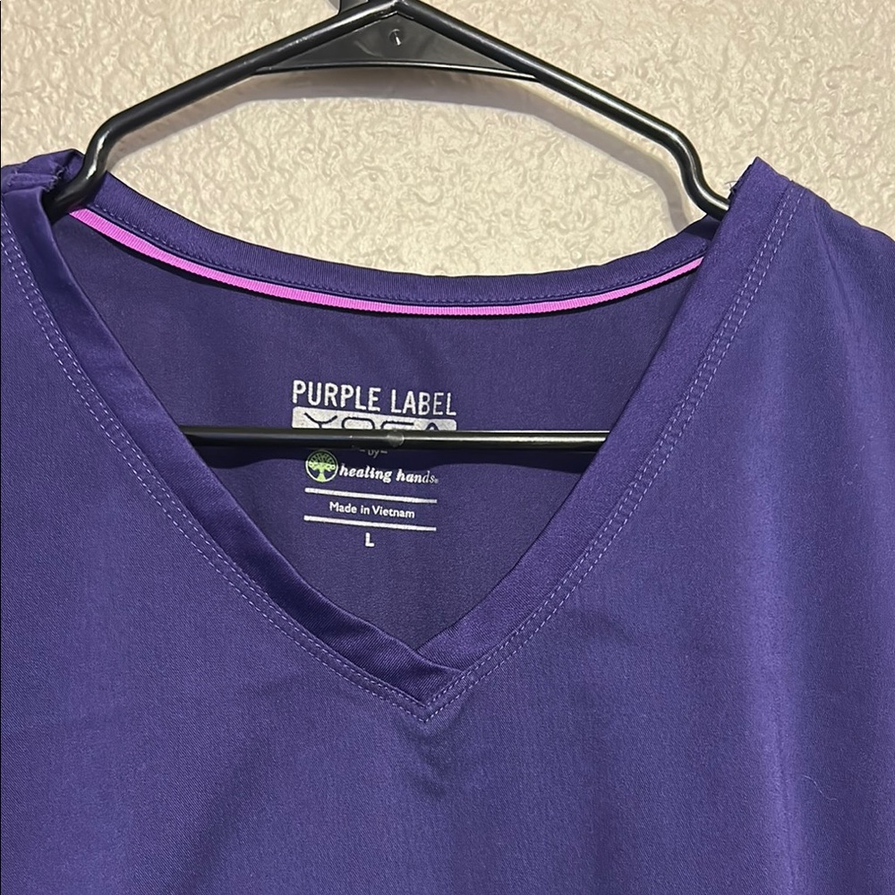 Purple label V-Neck Top